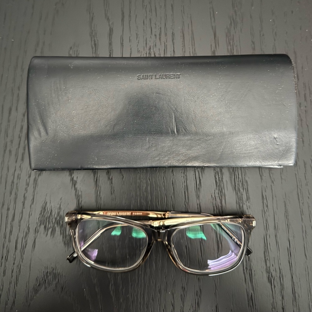 Saint Laurent SL26 Translucent Prescription Glasses - Picture 11 of 11